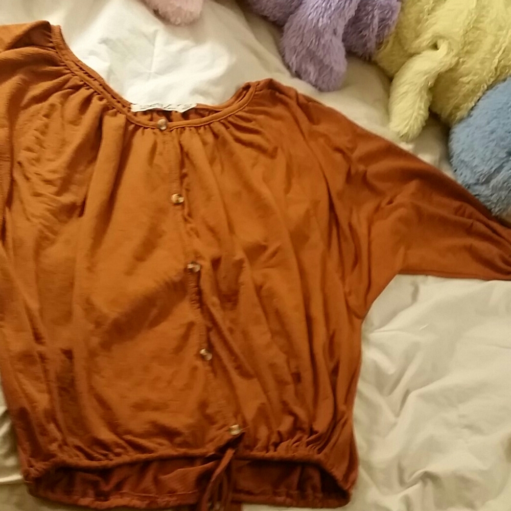 It's a very loose shirt